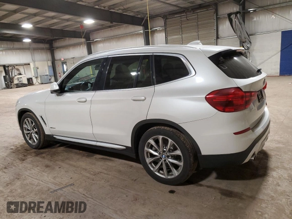 2018 BMW X3 xDrive30i with VIN 5UXTR9C51JLD63567, listed as a Copart auction lot 46404005 with 103,037 mi miles and Clean Title. Bid and sale history available at carsss.com. Image 2.