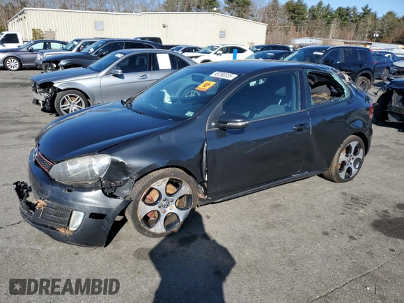 2012 Volkswagen GTI w/Conv & Sunroof with VIN WVWEV7AJ4CW125785, listed as a Copart auction lot 49780335 with 125,837 mi miles and Salvage title. Bid and sale history available at DreamBid. Image 1.