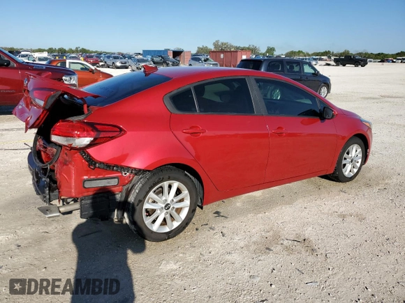 2017 Kia Forte S with VIN 3KPFL4A76HE121249, listed as a Copart auction lot 48788735 with 41,465 mi miles and Salvage Title. Bid and sale history available at DreamBid. Image 3.