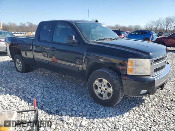 2007 Chevrolet Silverado 1500 LT w/1LT with VIN 2GCEC19J171617078, listed as a Copart auction lot 48334445 with 177,623 mi miles and Clean Title. Bid and sale history available at carsss.com. Image 4.