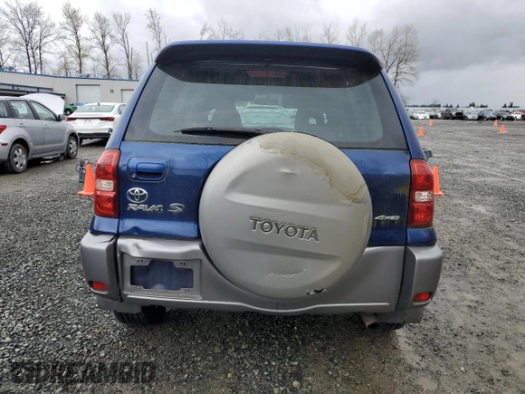2005 Toyota RAV4 with VIN JTEHD20V556024924, listed as a Copart auction lot 51548045 with 252,719 mi miles and Clean Title. Bid and sale history available at carsss.com. Image 6.