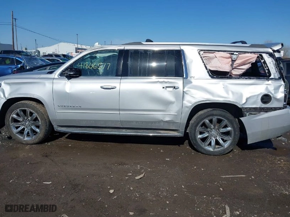 2016 Chevrolet Suburban LTZ with VIN 1GNSKJKC2GR421635, listed as a IAAI auction lot 41806577 with NaN miles. Bid and sale history available at carsss.com. Image 14.