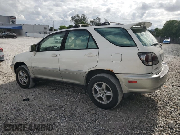 2001 Lexus RX 300 with VIN JTJHF10U210206770, listed as a Copart auction lot 55502095 with 195,369 mi miles and Clean Title. Bid and sale history available at DreamBid. Image 2.