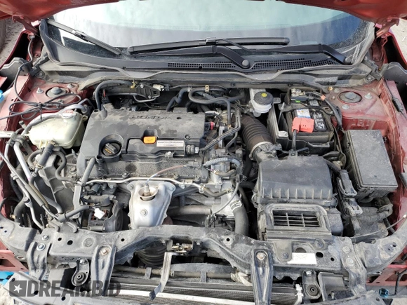 2020 Honda Civic LX with VIN 2HGFC2F69LH582299, listed as a Copart auction lot 47870445 with 75,603 mi miles and Salvage Title. Bid and sale history available at DreamBid. Image 11.