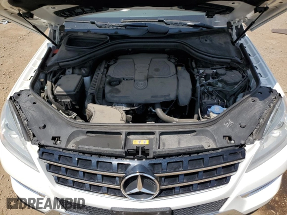 2014 Mercedes-Benz M 350 with VIN 4JGDA5JB2EA295787, listed as a Copart auction lot 58565795 with 193,576 mi miles and Salvage title. Bid and sale history available at DreamBid. Image 12.