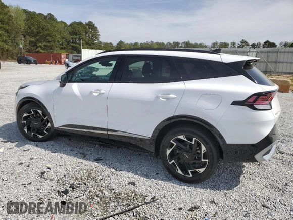 2024 Kia Sportage SX-Prestige with VIN 5XYK53DF9RG188888, listed as a Copart auction lot 51416955 with 16,285 mi miles and Salvage title. Bid and sale history available at DreamBid. Image 2.
