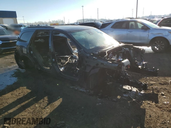 2024 Dodge Durango R/T Plus with VIN 1C4SDJCT5RC157477, listed as a Copart auction lot 43207225 with Not provided miles and Non repairable. Bid and sale history available at DreamBid. Image 4.