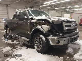 2013 Ford F-150 XL with VIN 1FTFX1EFXDFD79309, listed as a IAAI auction lot 41628034 with 221,540 mi miles. Bid and sale history available at carsss.com. Image 1.