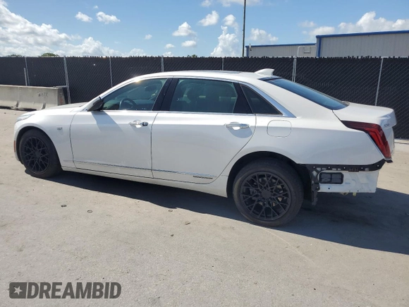 2017 Cadillac CT6 Plug-In RWD with VIN LREKK5RX1HA062210, listed as a Copart auction lot 60802055 with 79,359 mi miles and Salvage title. Bid and sale history available at DreamBid. Image 2.
