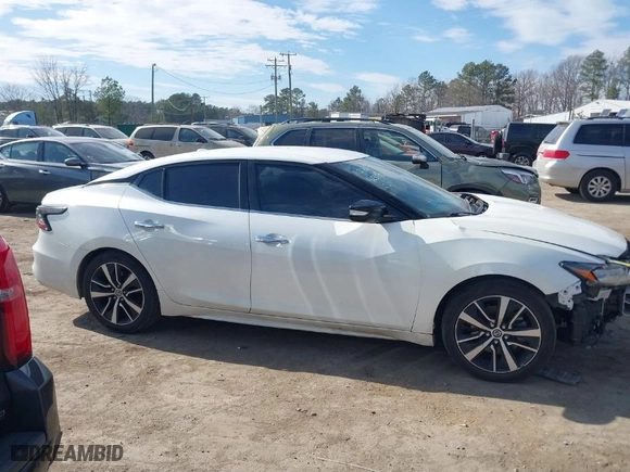 2021 Nissan Maxima SV with VIN 1N4AA6CV8MC505855, listed as a IAAI auction lot 41672461 with 89,433 mi miles. Bid and sale history available at carsss.com. Image 13.