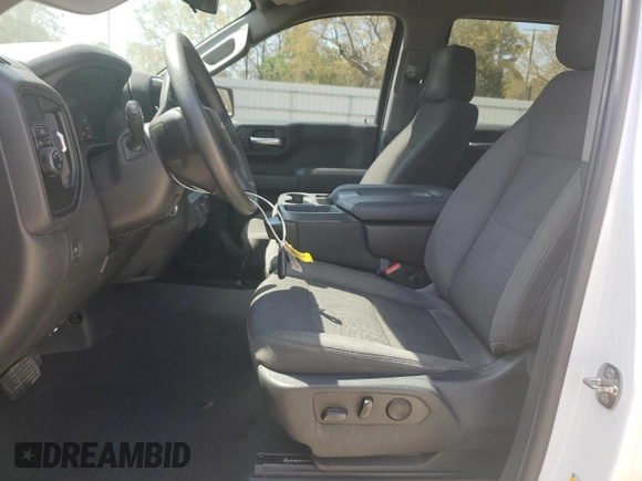2022 Chevrolet Silverado 1500 Custom with VIN 3GCPABEK5NG576235, listed as a Copart auction lot 51157465 with 50,811 mi miles and Clean Title. Bid and sale history available at DreamBid. Image 7.
