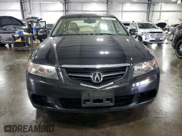 2004 Acura TSX with VIN JH4CL96894C040733, listed as a Copart auction lot 60874425 with 233,037 mi miles and Salvage title. Bid and sale history available at DreamBid. Image 5.
