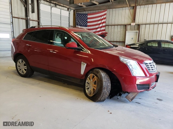 2015 Cadillac SRX Luxury Collection with VIN 3GYFNBE38FS613232, listed as a Copart auction lot 49917394 with 126,935 mi miles and Salvage Title. Bid and sale history available at carsss.com. Image 4.