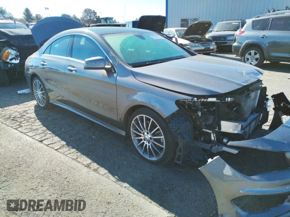 2016 Mercedes-Benz CLA with VIN WDDSJ4GB4GN295806, listed as a Copart auction lot 67841772 with 24,840 mi miles. Bid and sale history available at carsss.com. Image 4.
