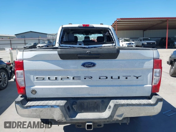 2021 Ford Super Duty F-250 SRW XL with VIN 1FT7W2BT3MEC30933, listed as a IAAI auction lot 41836915 with 100,089 mi miles. Bid and sale history available at carsss.com. Image 16.