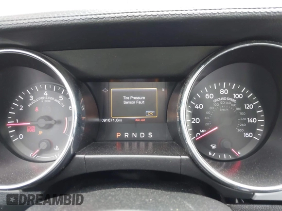 2016 Ford Mustang EcoBoost Premium with VIN 1FATP8UH5G5265653, listed as a IAAI auction lot 41835770 with 91,671 mi miles and . Bid and sale history available at carsss.com. Image 7.