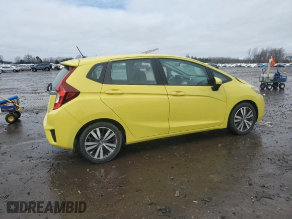 2016 Honda Fit EX-L with VIN 3HGGK5H80GM705311, listed as a Copart auction lot 45185035 with 26,457 mi miles and Salvage title. Bid and sale history available at DreamBid. Image 3.