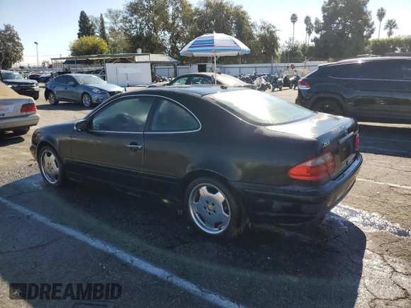 2000 Mercedes-Benz CLK 320/430 with VIN WDBLJ65G4YF161140, listed as a Copart auction lot 78871194 with Not Provided miles and Salvage Title. Bid and sale history available at DreamBid. Image 2.