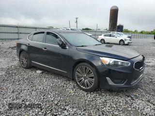 2014 Kia Cadenza Premium z VIN KNALN4D70E5141963, wystawiony jako Copart lot #58484715 z przebiegiem 175 703 mil mil oraz Tytuł czysty. Historia ofert i sprzedaży dostępna na DreamBid. Obrazek 4.