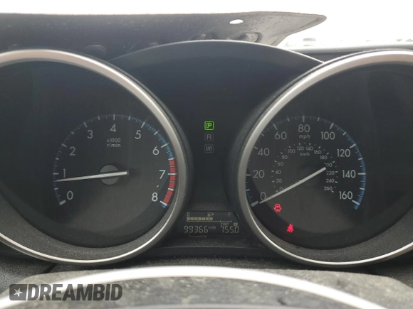 2012 Mazda 3 i Touring with VIN JM1BL1V80C1639773, listed as a Copart auction lot 54960165 with 99,366 mi miles and Salvage Title. Bid and sale history available at DreamBid. Image 9.