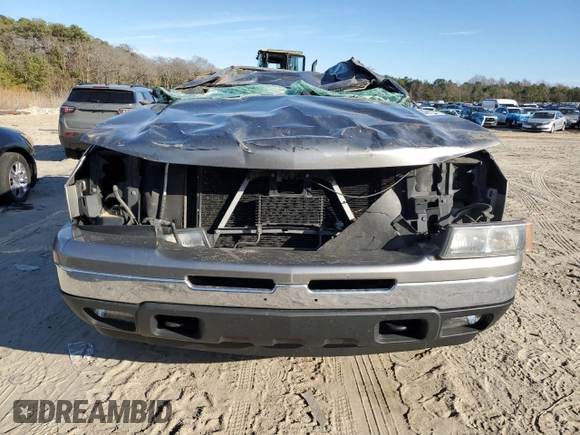 2006 Chevrolet Silverado 1500 LT1 with VIN 2GCEK13NX61197611, listed as a Copart auction lot 47268635 with 166,306 mi miles and Salvage Title. Bid and sale history available at DreamBid. Image 5.