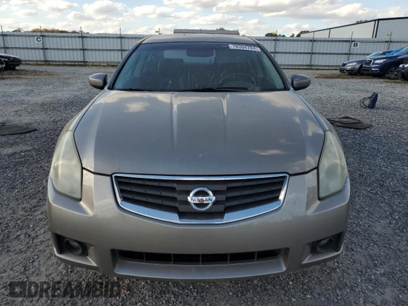 2007 Nissan Maxima SL with VIN 1N4BA41E17C839502, listed as a Copart auction lot 78394784 with 124,477 mi miles and Salvage Title. Bid and sale history available at DreamBid. Image 5.