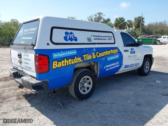 2014 Chevrolet Silverado 1500 Work Truck with VIN 1GCNCPEH9EZ343736, listed as a IAAI auction lot 41542321 with 222,641 mi miles. Bid and sale history available at carsss.com. Image 4.