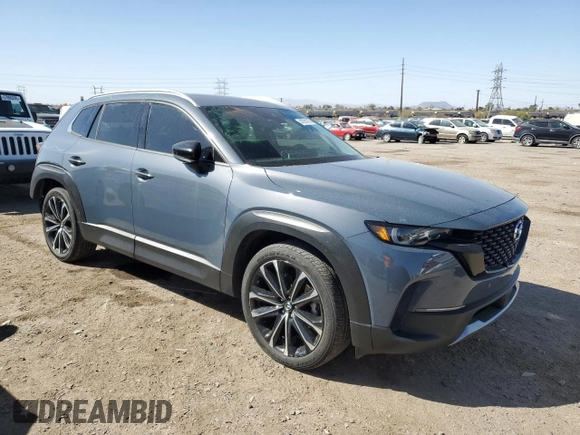 2023 Mazda CX-50 Premium Plus with VIN 7MMVABEY2PN100613, listed as a Copart auction lot 47291275 with 39,394 mi miles and Salvage title. Bid and sale history available at DreamBid. Image 4.