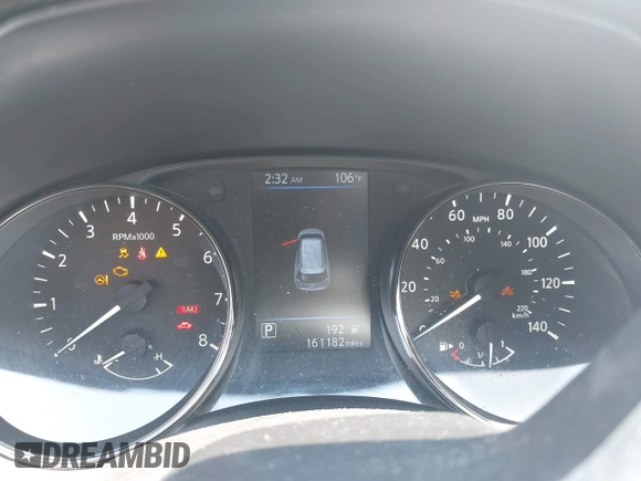 2019 Nissan Rogue SV with VIN JN8AT2MTXKW261572, listed as a IAAI auction lot 42729771 with 161,182 mi miles and . Bid and sale history available at DreamBid. Image 7.