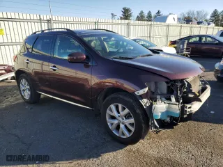 2013 Nissan Murano S with VIN JN8AZ1MW4DW321707, listed as a Copart auction lot 84372244 with 89,674 mi miles and Salvage Title. Bid and sale history available at carsss.com. Image 4.