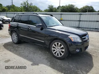 2012 Mercedes-Benz GLK 350 with VIN WDCGG5GB8CF914913, listed as a Copart auction lot 70664584 with 128,889 mi miles and Salvage Title. Bid and sale history available at DreamBid. Image 4.