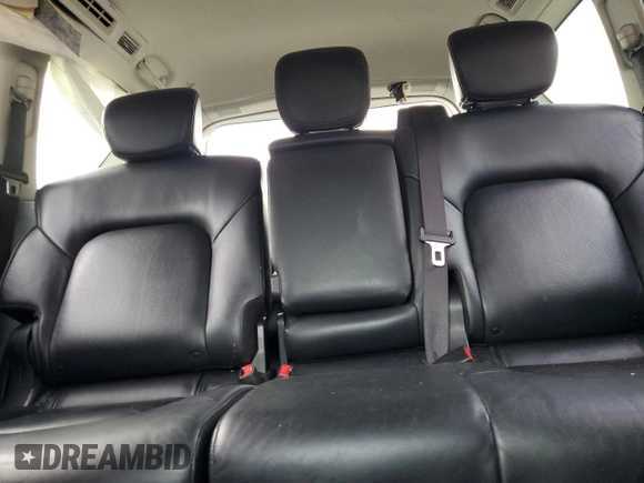 2017 Nissan Armada SL with VIN JN8AY2NC0H9503812, listed as a Copart auction lot 59825804 with 110,288 mi miles and Salvage Title. Bid and sale history available at carsss.com. Image 10.