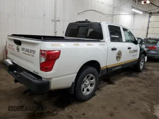 2022 Nissan Titan S with VIN 1N6AA1EC5NN107160, listed as a Copart auction lot 86115424 with 42,140 mi miles and Salvage title. Bid and sale history available at DreamBid. Image 3.