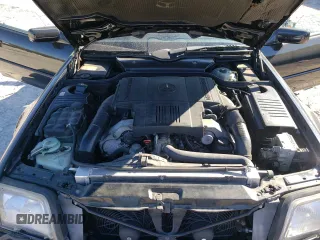 1997 Mercedes-Benz SL-Class with VIN WDBFA67F9VF146887, listed as a Copart auction lot 77166464 with 0 mi miles and Salvage Title. Bid and sale history available at carsss.com. Image 11.