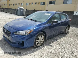 2018 Subaru Impreza with VIN 4S3GTAA6XJ3735762, listed as a Copart auction lot 53511025 with 55,668 mi miles and Clean Title. Bid and sale history available at carsss.com. Image 1.