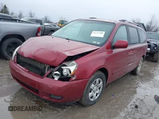 2009 Kia Sedona LX with VIN KNDMB233196282656, listed as a IAAI auction lot 41737300 with 95,971 mi miles. Bid and sale history available at carsss.com. Image 18.