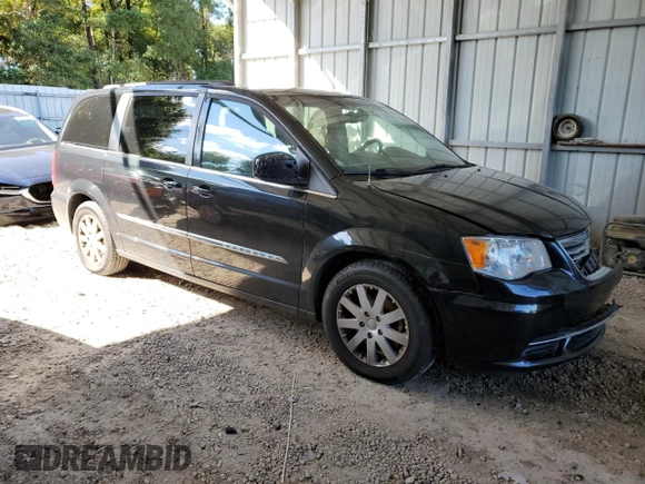 2015 Chrysler Town & Country Touring with VIN 2C4RC1BG7FR553161, listed as a Copart auction lot 72020933 with 154,381 mi miles and Salvage Title. Bid and sale history available at DreamBid. Image 4.