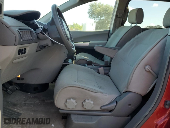 2007 Nissan Quest S with VIN 5N1BV28U87N119257, listed as a Copart auction lot 77359524 with 190,706 mi miles and Salvage Title. Bid and sale history available at carsss.com. Image 7.