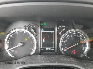 2020 Toyota 4Runner SR5 with VIN JTEBU5JR3L5764046, listed as a Copart auction lot 63775205 with 57,105 mi miles and Salvage title. Bid and sale history available at DreamBid. Image 9.