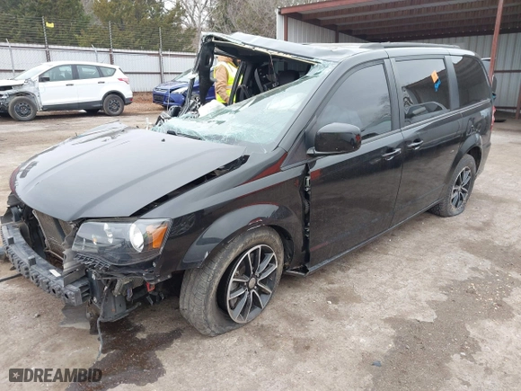 2019 Dodge Grand Caravan GT with VIN 2C4RDGEG8KR660810, listed as a IAAI auction lot 41705906 with 125,768 mi miles. Bid and sale history available at carsss.com. Image 16.
