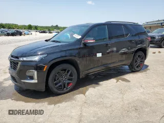 2023 Chevrolet Traverse Premier with VIN 1GNERKKW2PJ227050, listed as a Copart auction lot 60258565 with 55,922 mi miles and Non repairable. Bid and sale history available at DreamBid. Image 1.