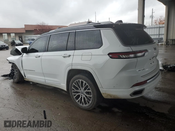 2022 Jeep Grand Cherokee Summit Reserve with VIN 1C4RJKET2N8556810, listed as a Copart auction lot 81041234 with Not provided miles and Salvage title. Bid and sale history available at DreamBid. Image 2.