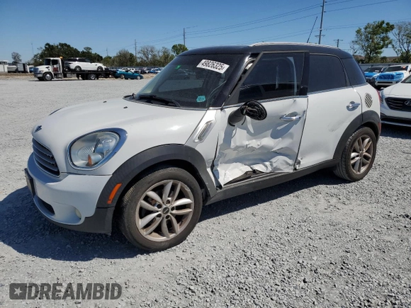 2011 MINI Countryman with VIN WMWZB3C55BWM00224, listed as a Copart auction lot 51319055 with 182,840 mi miles and Non Repairable. Bid and sale history available at DreamBid. Image 1.
