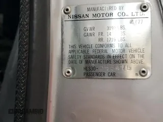 1977 Datsun 280ZX z VIN HLS30385475, wystawiony jako Copart lot #53284695 z przebiegiem 92 912 mil mil oraz Tytuł czysty. Historia ofert i sprzedaży dostępna na DreamBid. Obrazek 12.