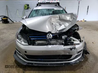 2017 Volkswagen Golf SportWagen S with VIN 3VWU17AU2HM539038, listed as a Copart auction lot 71954684 with 124,944 mi miles and Salvage Title. Bid and sale history available at carsss.com. Image 5.