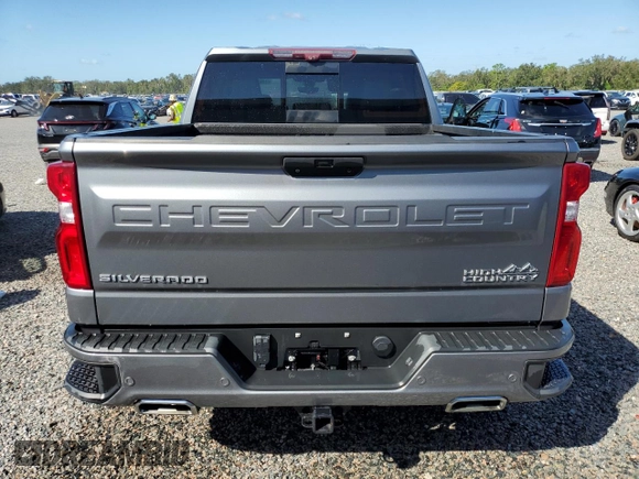 2020 Chevrolet Silverado 1500 High Country with VIN 3GCUYHET6LG366900, listed as a Copart auction lot 74656154 with 45,178 mi miles and Non Repairable. Bid and sale history available at carsss.com. Image 6.