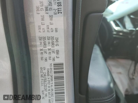 2018 Jeep Grand Cherokee Limited with VIN 1C4RJFBG8JC331247, listed as a Copart auction lot 64181455 with Not provided miles and Non repairable. Bid and sale history available at DreamBid. Image 13.