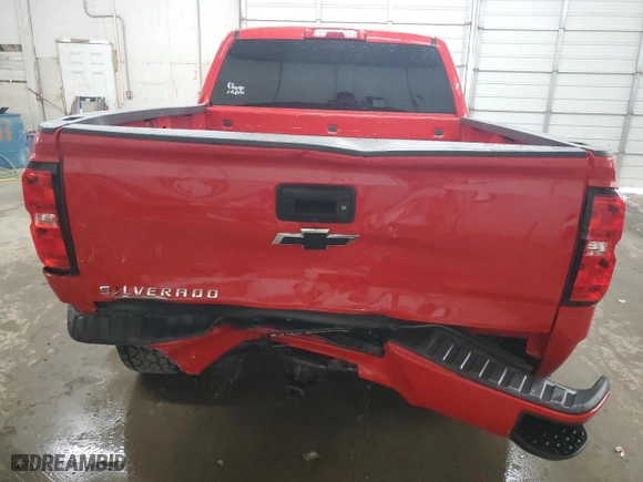 2018 Chevrolet Silverado 1500 Custom with VIN 3GCUKPEC7JG513671, listed as a Copart auction lot 71648754 with 95,411 mi miles and Salvage Title. Bid and sale history available at carsss.com. Image 6.
