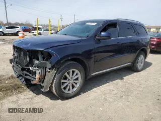 2014 Dodge Durango SXT with VIN 1C4RDJAGXEC590226, listed as a Copart auction lot 51309025 with 105,521 mi miles and Non repairable. Bid and sale history available at DreamBid. Image 1.