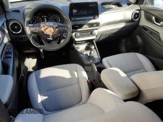 2023 Hyundai Kona SEL with VIN KM8K32ABXPU974059, listed as a Copart auction lot 46161695 with 29,762 mi miles and Salvage Title. Bid and sale history available at DreamBid. Image 8.